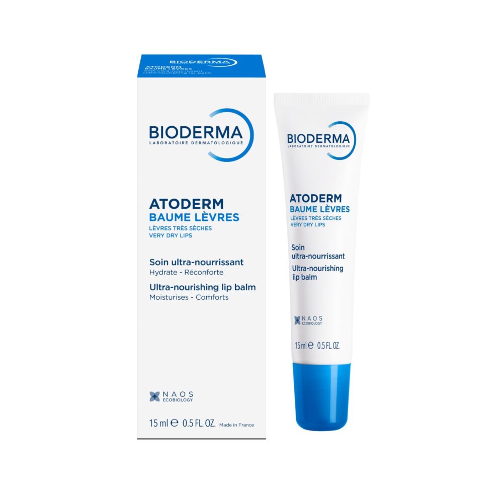 Bioderma atoderm baume réparateur lèvres 15ml