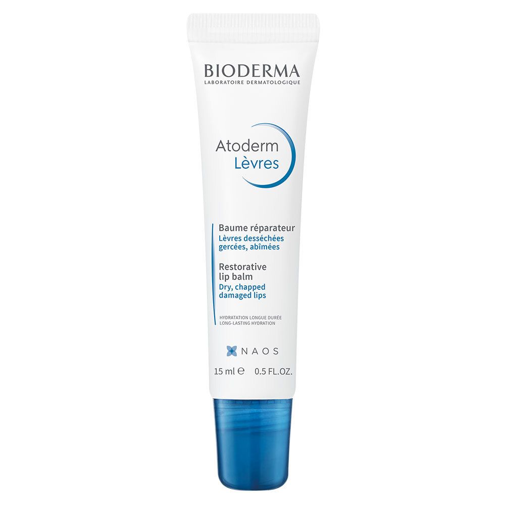 Bioderma atoderm baume réparateur lèvres 15ml Bioderma atoderm baume réparateur lèvres 15ml