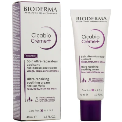 Bioderma cicabio crème+ soin ultra-réparateur apaisant 40ml