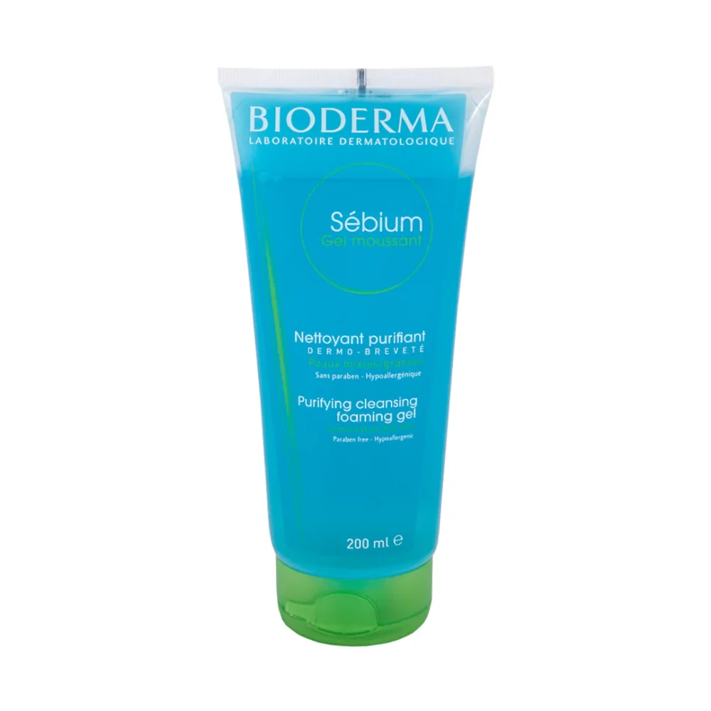 Bioderma sebium gel moussant purifiant tube 200ml