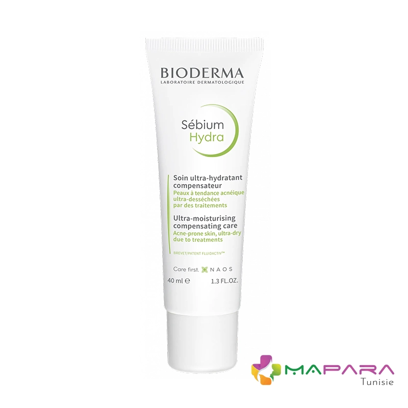 bioderma sebium hydra creme hydratante 40ml