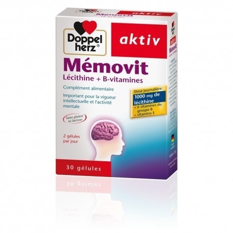 AKTIV Memovit Lecithine + B-vitamines 30 Comprimes