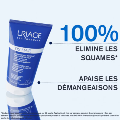 Uriage ds hair shampooing traitant kératoréducteur 150ml