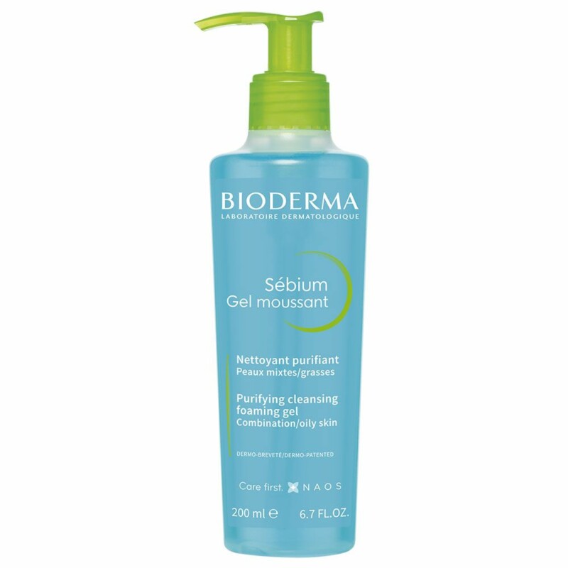 gel moussant nettoyant purifiant 200ml sebium bioderma