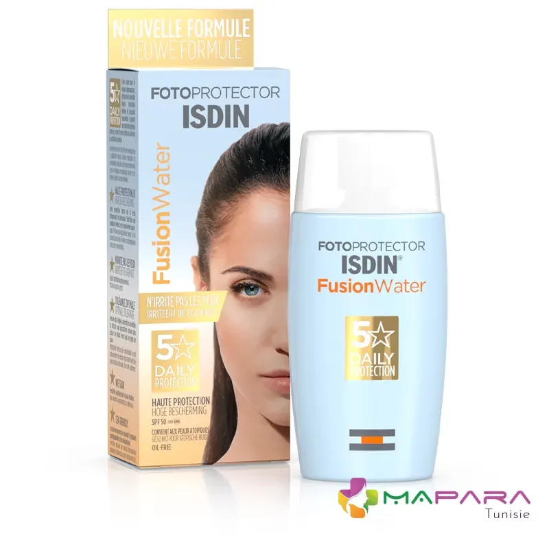 isdin ecran fusion water invisible spf50 50ml