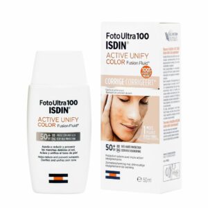 Isdin ecran solaire active unify fusion fluide teinte spf50+ 50ml