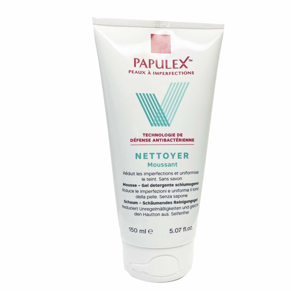 Papulex gel nettoyant moussant sans savon