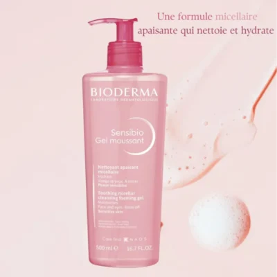 Bioderma sensibio gel moussant 500ml