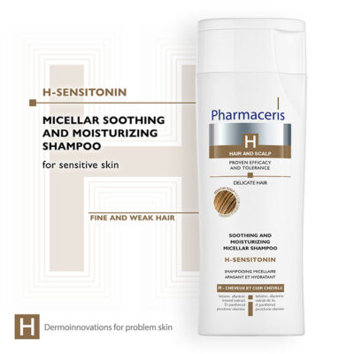 Pharmaceris H-Sensitonin Shampooing Apaisant pour Cuir Chevelu Sensible 250ml