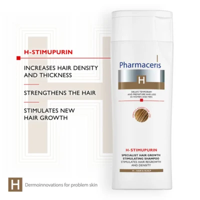 Pharmaceris H-Sensitonin Shampooing Apaisant pour Cuir Chevelu Sensible 250ml