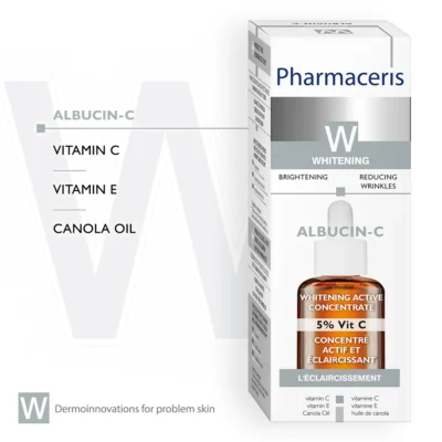 Pharmaceris w albucin-c 5% serum concentre anti-tache 30ml