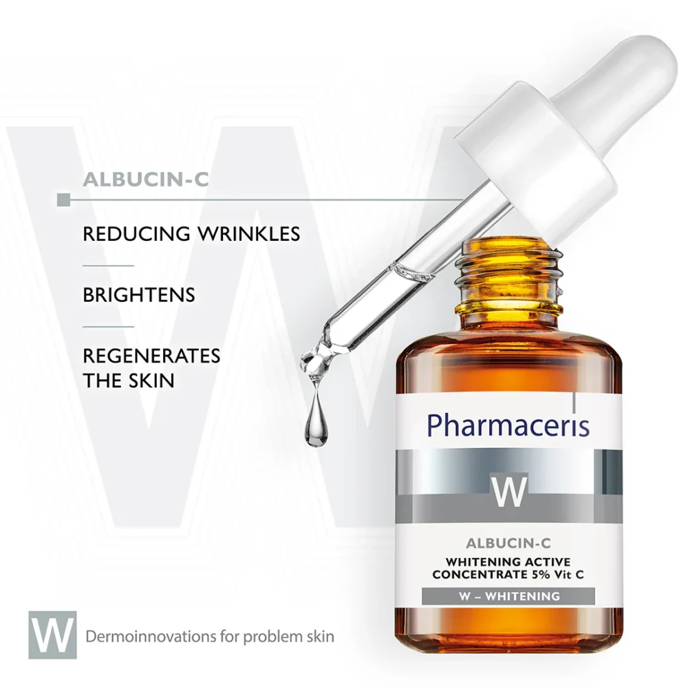 Pharmaceris w albucin-c 5% serum concentre anti-tache 30ml