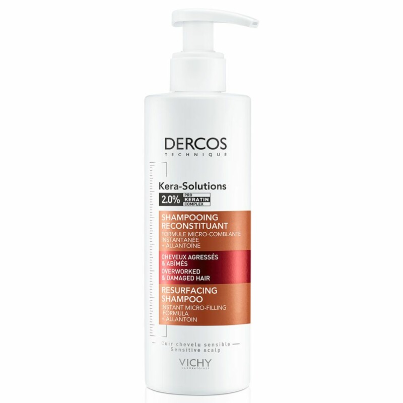 vichy dercos kera solutions shampooing reconstituant 250ml