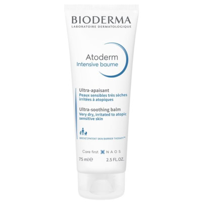 soin ultra apaisant 75ml peaux sensibles atoderm intensive baume bioderma