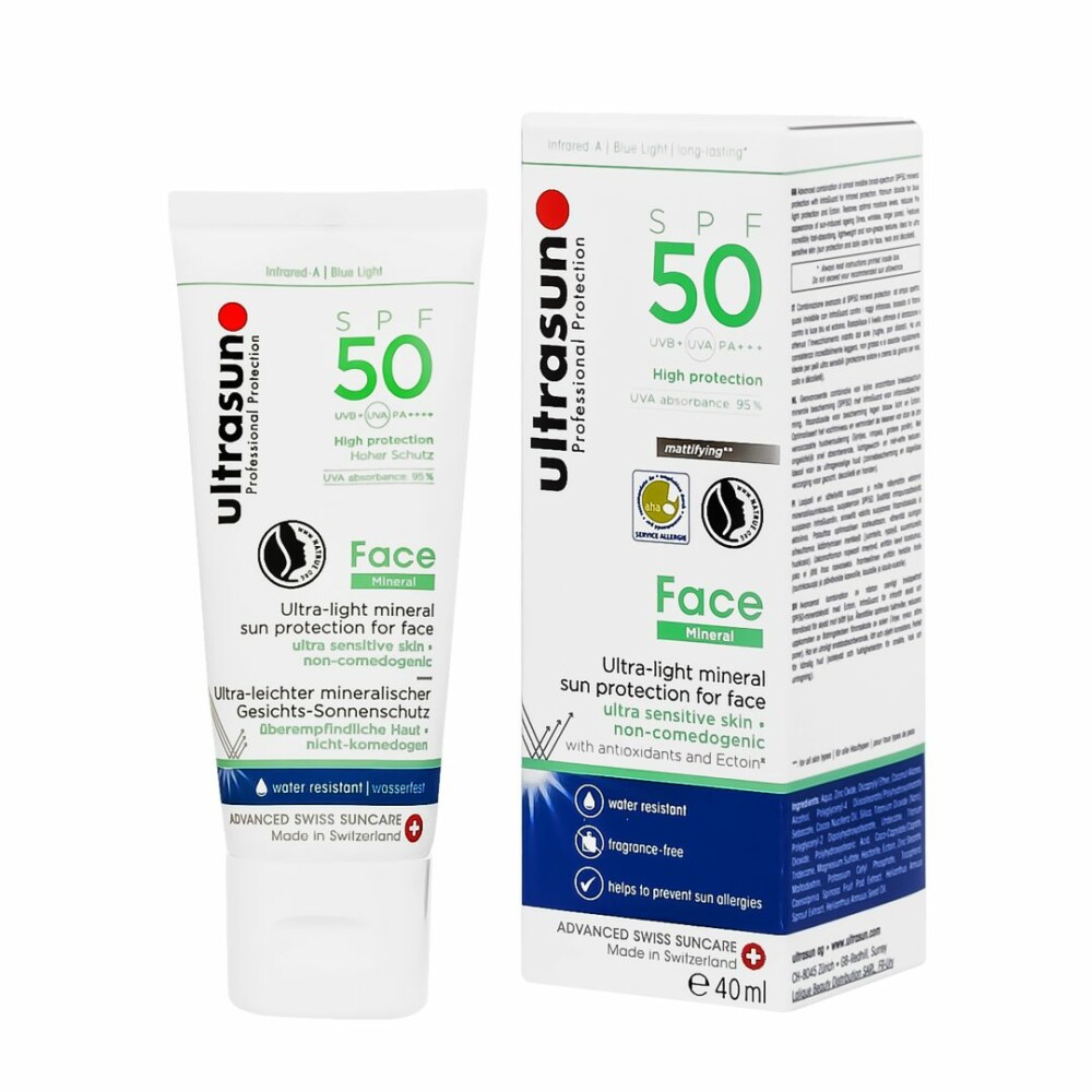 Ultrasun ecran face mineral