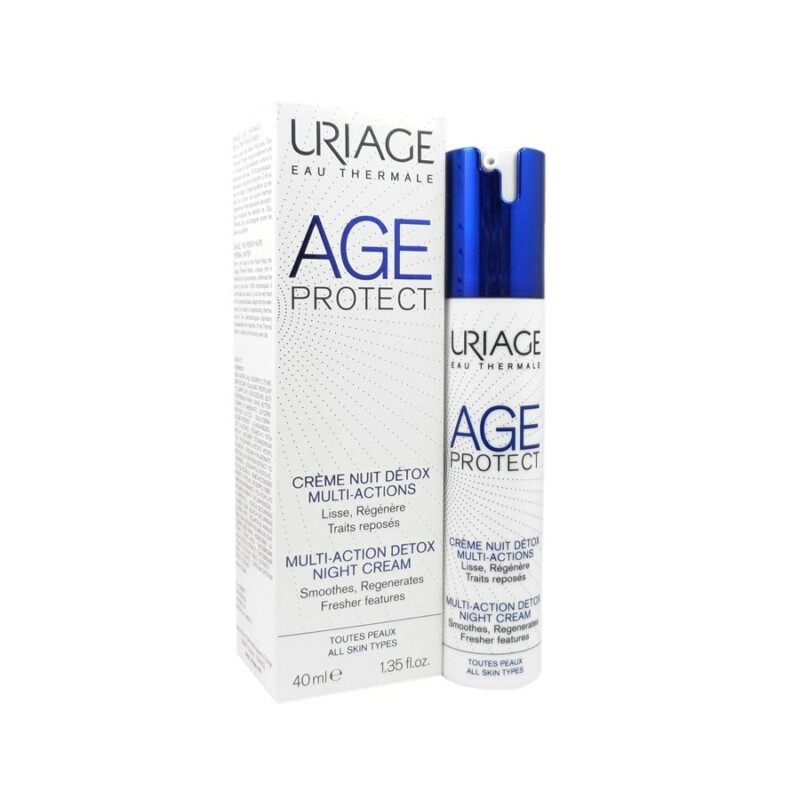 uriage age protect creme nuit detox multi actions
