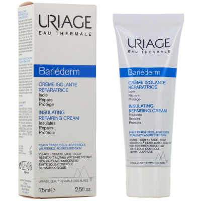Uriage bariéderm crème isolante réparatrice 75ml