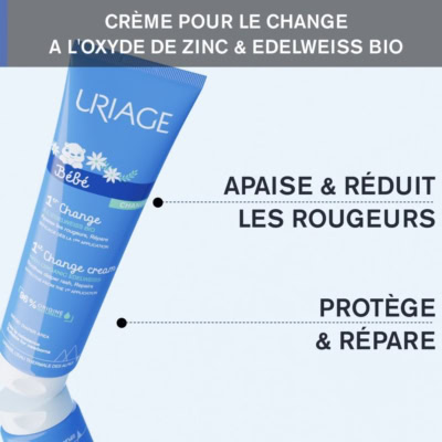 Uriage bébé 1er change crème de change 100ml