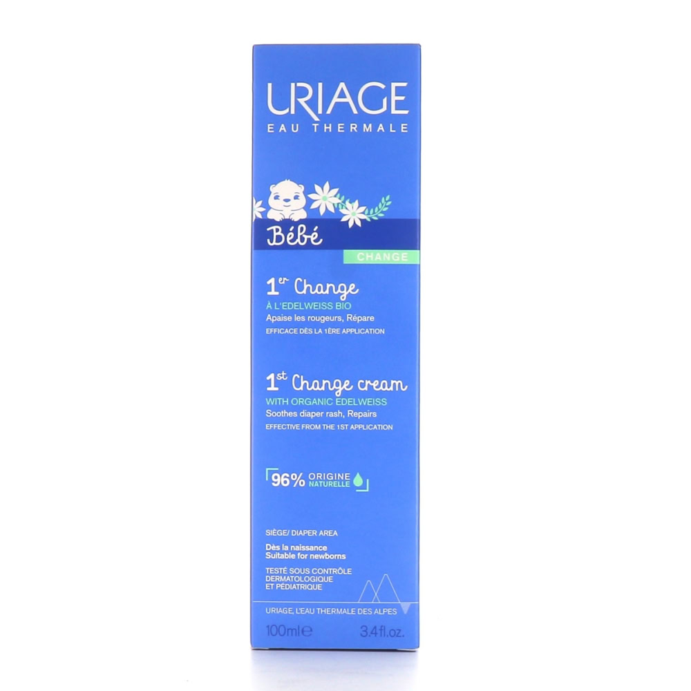 Uriage bébé 1er change crème de change 100ml