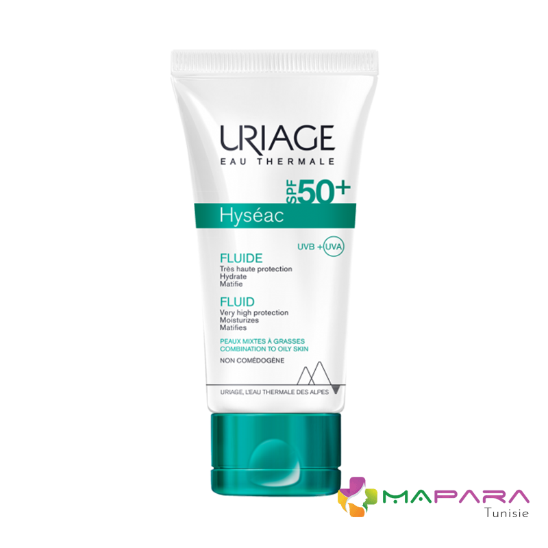 uriage hyseac fluide spf 50 50 ml