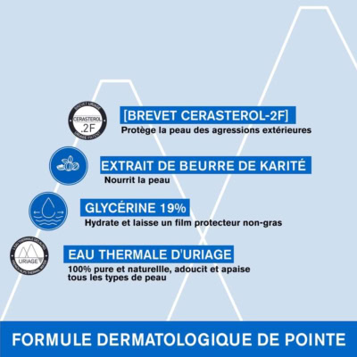 Uriage xemose huile lavante apaisante peaux tres seches à tendance atopique 200ml