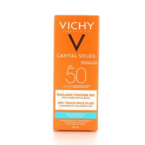 vichy capital soleil Émulsion toucher sec spf 50+ 50ml