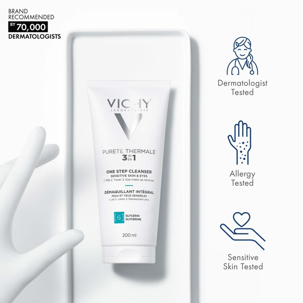 Vichy puerete thermale demaquillant 3 en 1 200ml