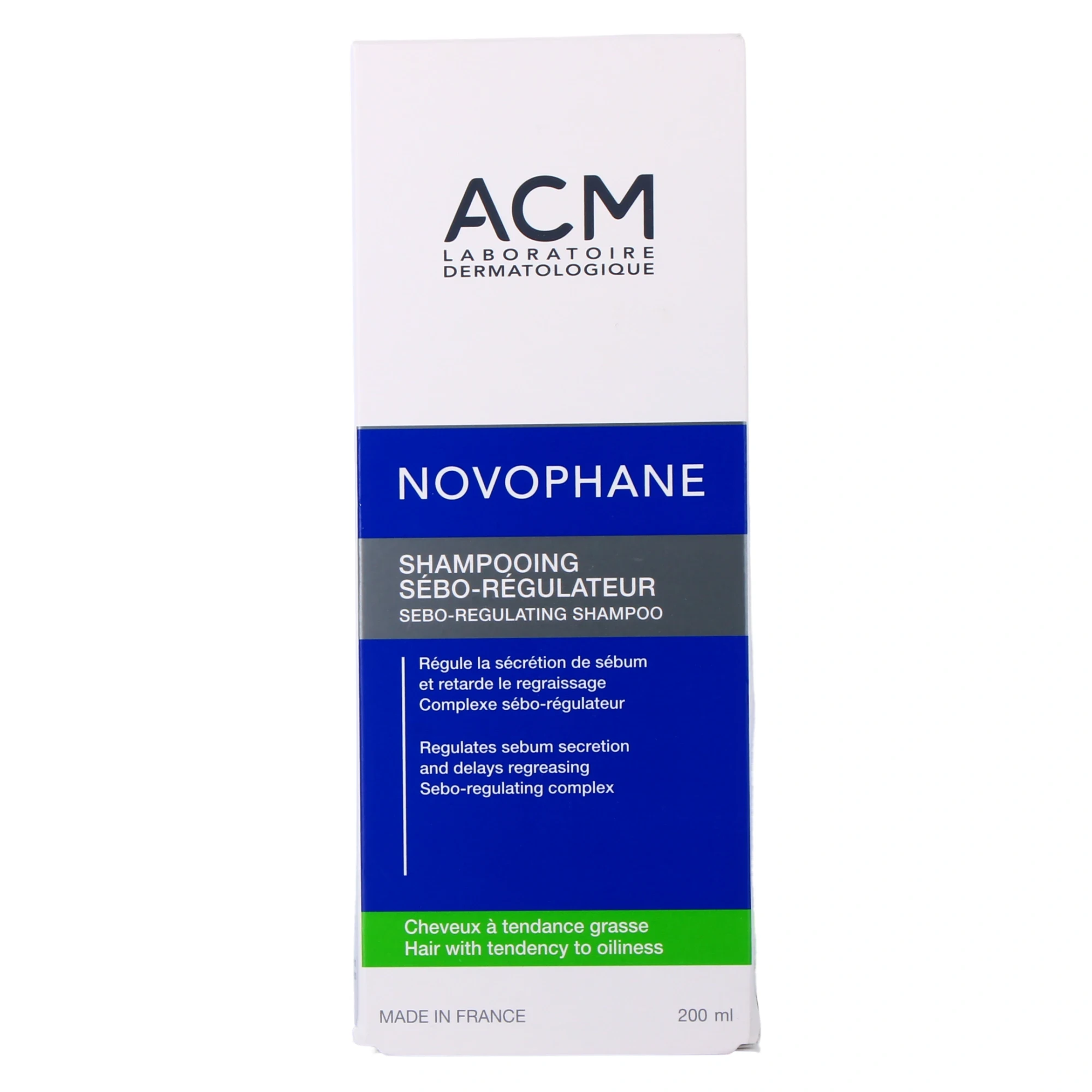 Acm novophane shampooing sébo-régulateur 200ml Acm novophane shampooing sébo-régulateur 200ml