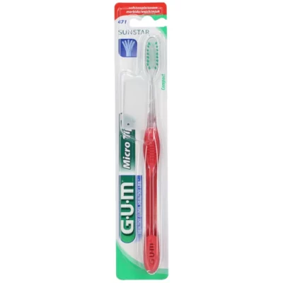 Gum brosse à dents micro tip souple compact 471