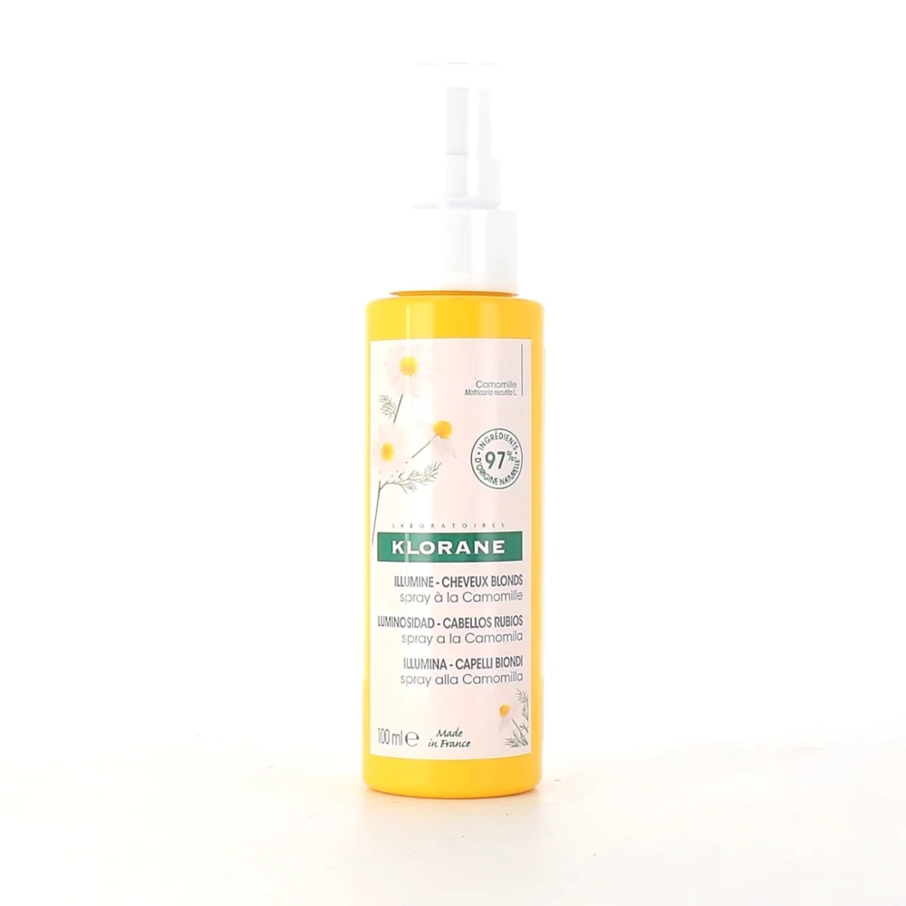 Klorane soin soleil eclaircissant reflets blonds camomille 125ml