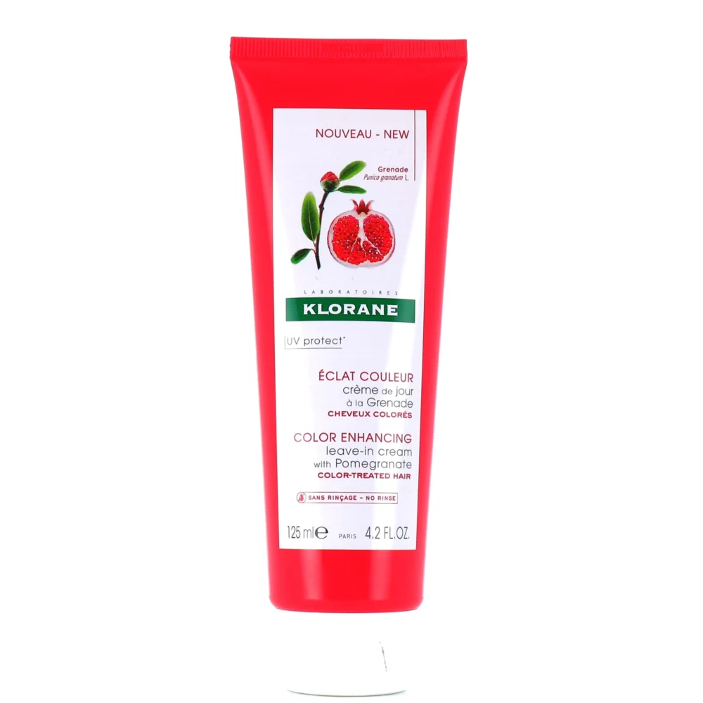 Klorane crème de jour sans rinçage à la grenade 125ml