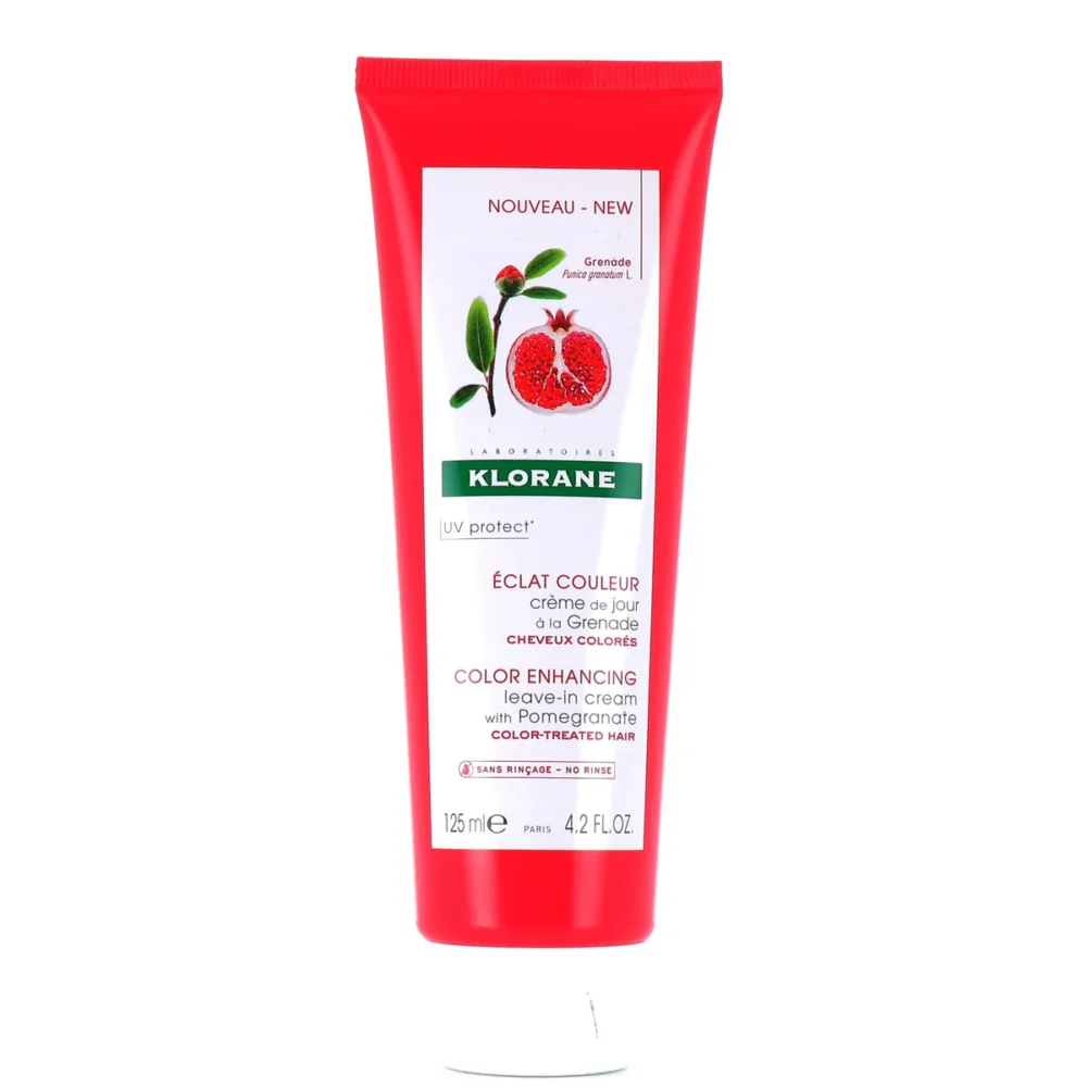 Klorane crème de jour sans rinçage à la grenade 125 ml