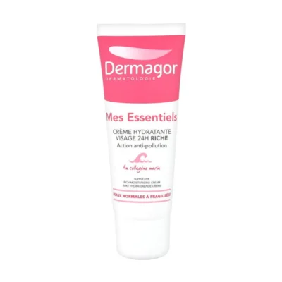 Dermagor Mes Essentiels Crème Hydratante Visage 24H Riche 40 ml