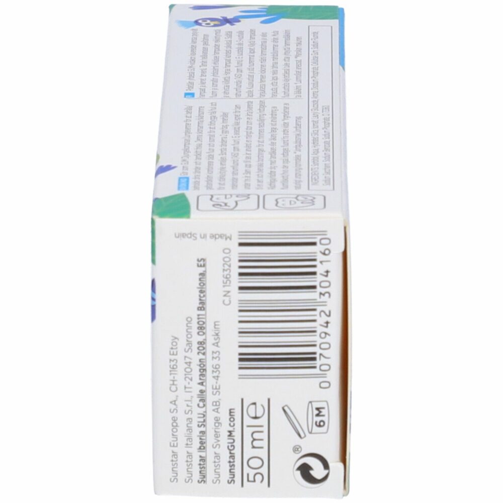 Gum dentifrice junior dès 6 ans 50ml