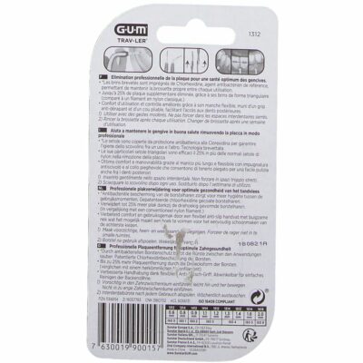 Gum Brossettes Interdentaires Travler 0,6 mm 1312