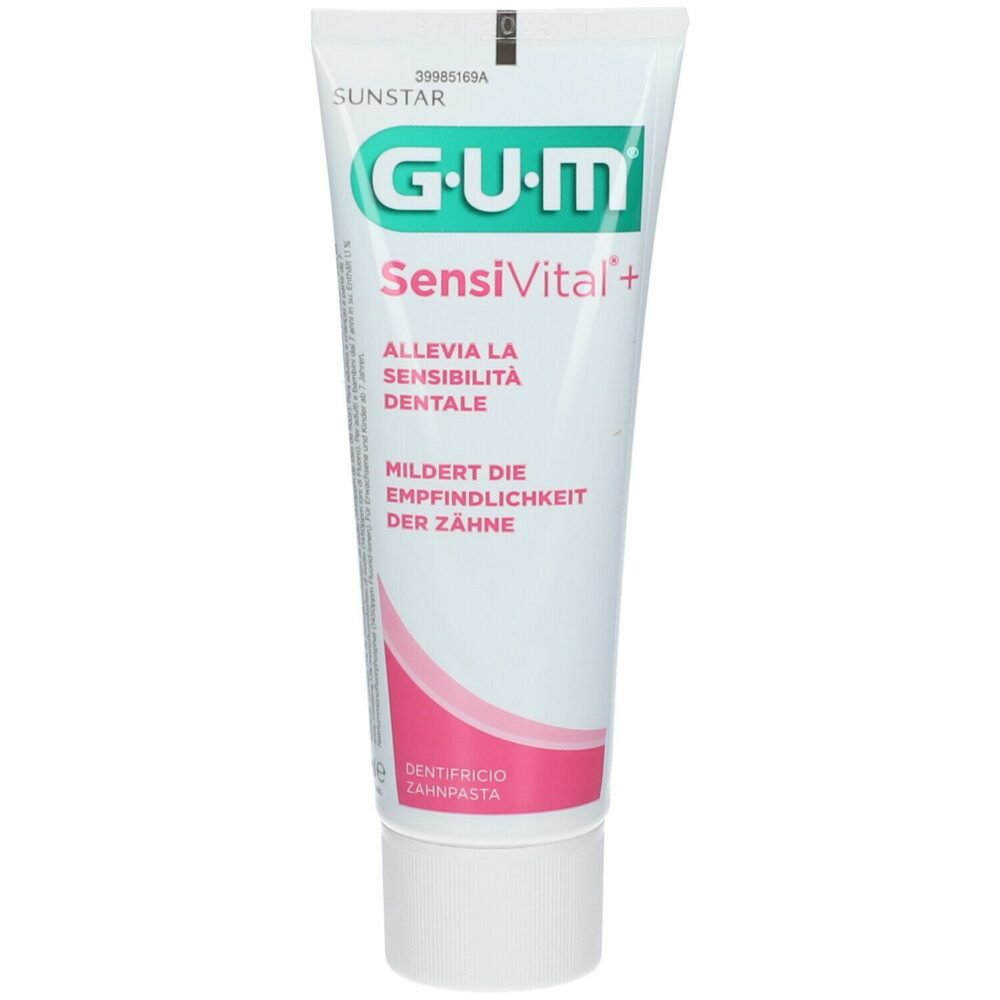 Gum sensivital+ dentifrice fluoré 75ml