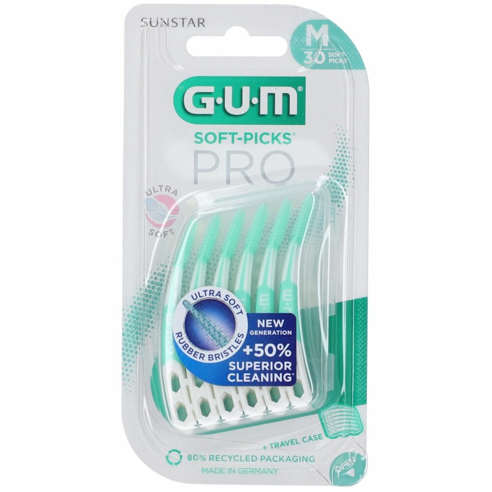 Gum brossette interdentaire soft picks pro 690 medium 30 unités – image 2