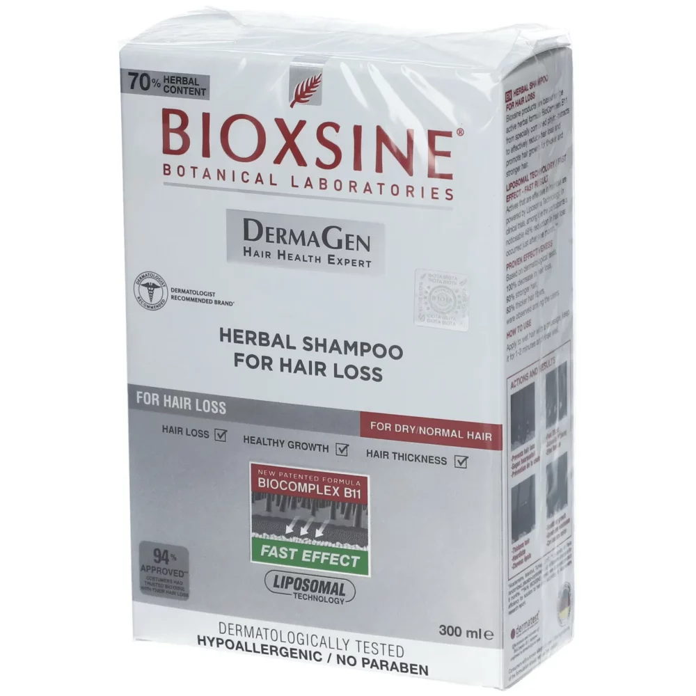 Bioxsine shampooing cheveux normaux et secs 300ml