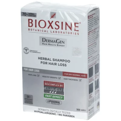 Bioxsine shampooing cheveux normaux et secs 300ml