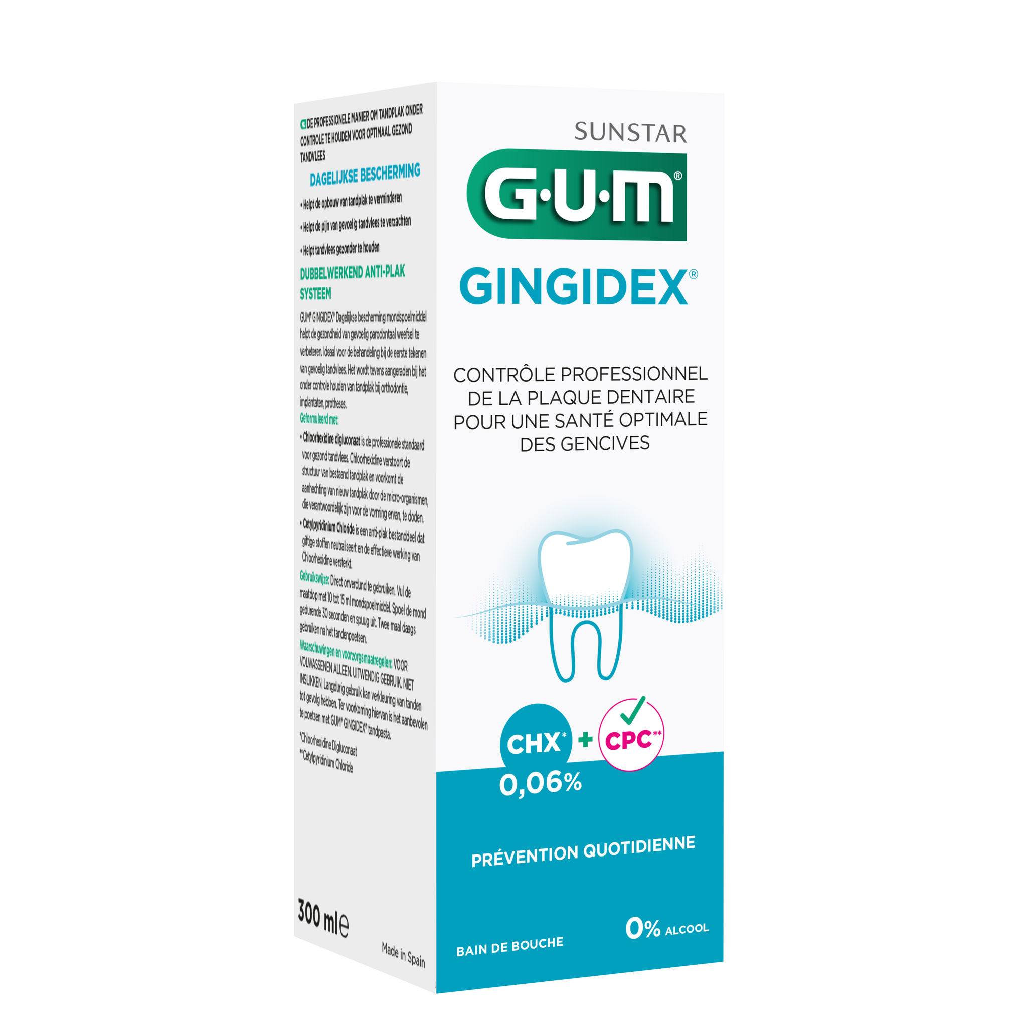 Gum bain de bouche paroex 0. 20% 300ml Gum bain de bouche paroex 0. 20% 300ml