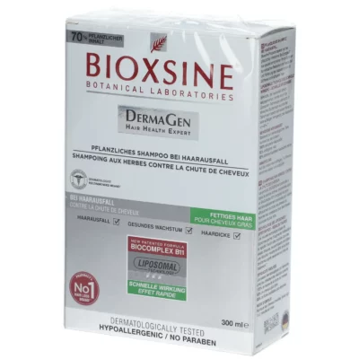 Bioxsine shampooing cheveux gras 300ml