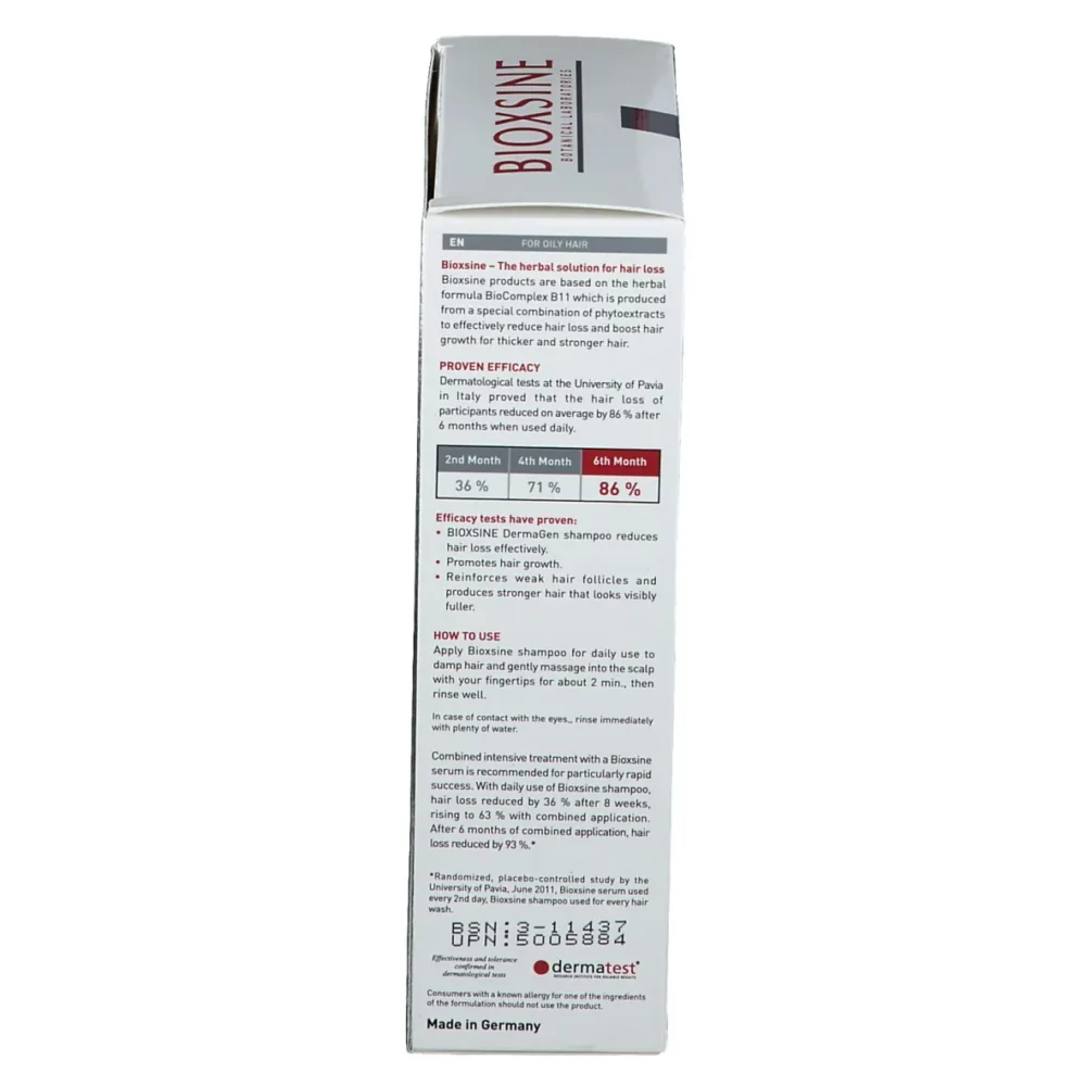 Bioxsine shampooing cheveux gras 300ml