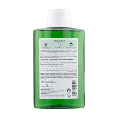 Klorane shampoing à l'ortie bio séborégulateur cheveux gras 200ml