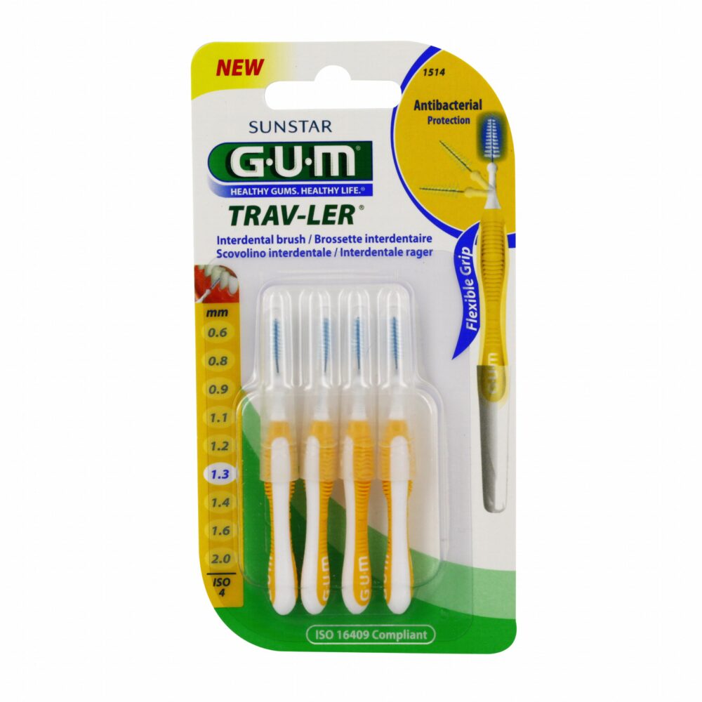 Gum brossette interdentaire travler 1,3mm 1514