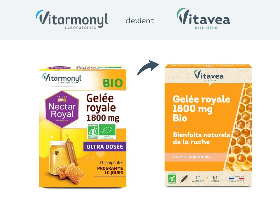 Vitavea Gelée Royale Bio 1800mg 10 Ampoules - MaPara Tunisie