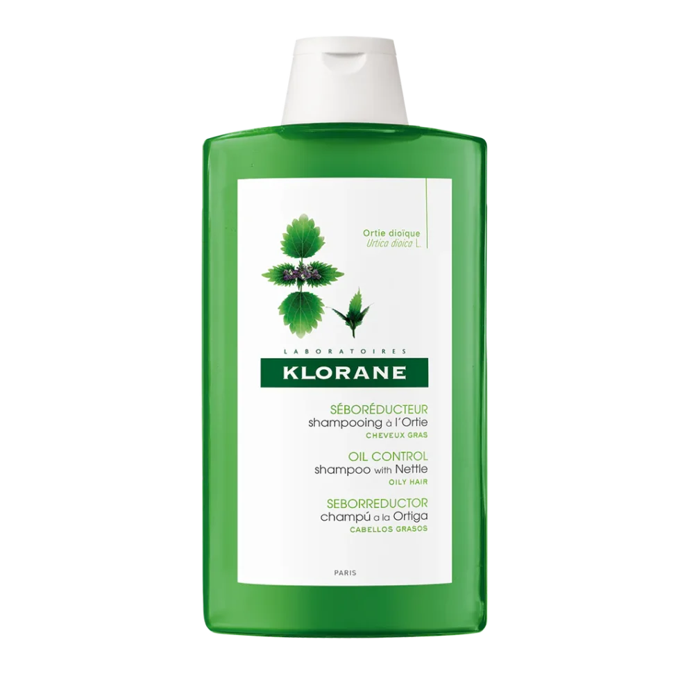 Klorane shampoing à l'ortie bio séborégulateur cheveux gras 200ml