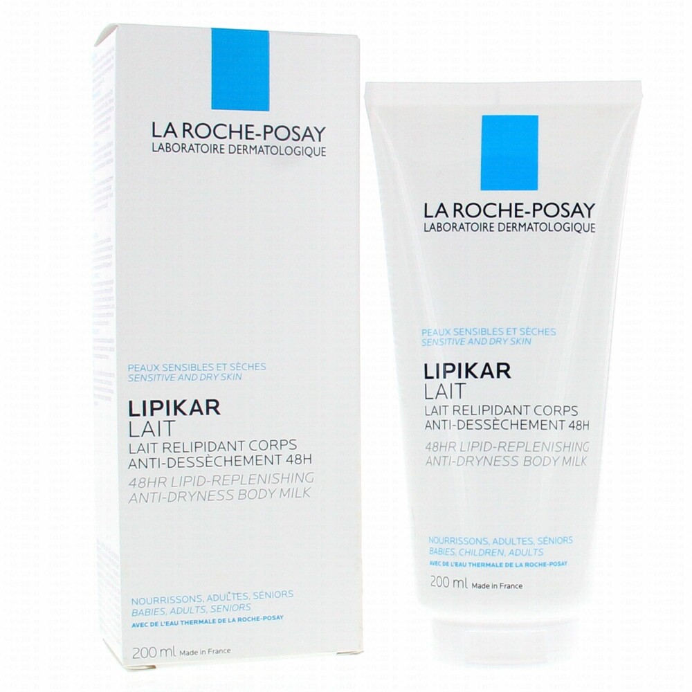 La roche posay lipikar emolient lait corporel anti-dessechement 200ml-maparatunisie