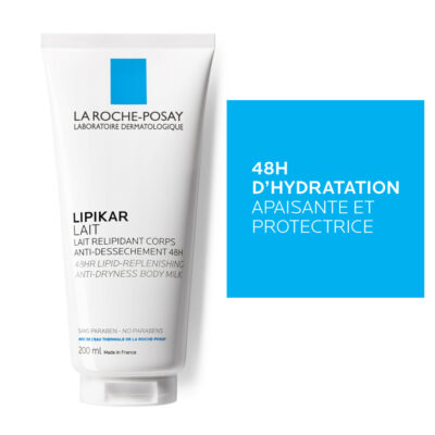 La roche posay lipikar emolient lait corporel anti-dessechement 200ml-maparatunisie