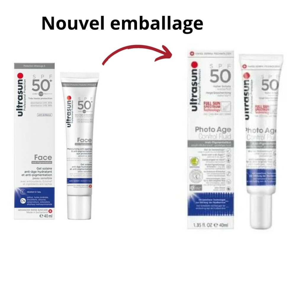 Ultrasun ecran anti-age et anti-taches spf50+ 40ml – image 2