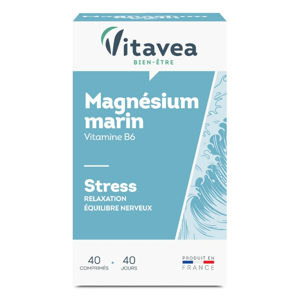 Vitavea magnesium marin 40 comprimes maparatunisie